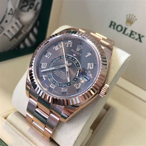 rolex sky dweller rose gold singapore